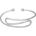 Goldstore Stříbrný pevný náramek zdobený Váha: 13.08 g