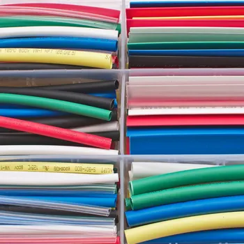 Smršťovací bužírky, barevné, 9cm, různé průměry