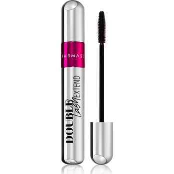 Řasenka Farmasi Double Lash Extend řasenka pro prodloužení, natočení a objem odstín Black 12 ml