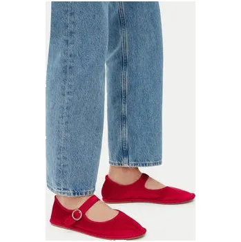 Dámské baleríny JENNY Baleríny HY60163-11 Červená 35