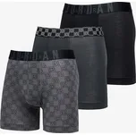 Boxerky Jordan Flight Modal 23 Monogram Boxer Brief 3-Pack Black M