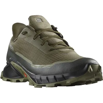 Pánská běžecká obuv Salomon Pánské boty Alphacross 5 GTX EU 44 ⅔, Olive Night/Black/Deep Lichen Green