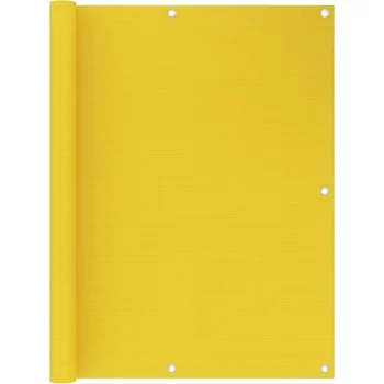 Stínicí technika vidaXL Balkonová zástěna 120 x 300 cm HDPE [310844] Barva: Žlutá