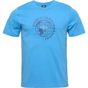 Pánské tričko Pánské triko Umbro GLOBE GRAPHIC TEE XXL Modrá, Šedá