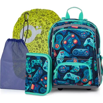 Školní batoh Velký školní set Topgal BEBE 25012 B