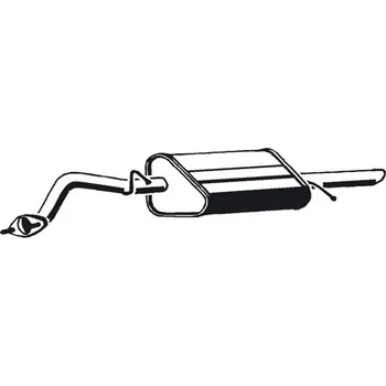 Tlumič výfuku Zadní tlumič výfuku ASMET 24.020