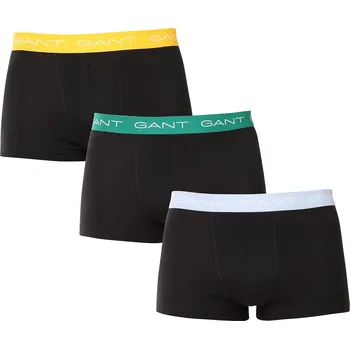 Boxerky 3PACK pánské boxerky Gant černé (902513003-005) 3XL Možnost vrácení zboží ZDARMA do 120 dnů!