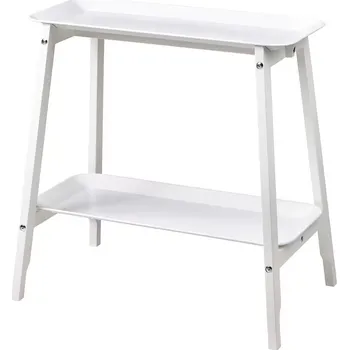 Stojan na květiny Ocelový stojan na rostliny bílý