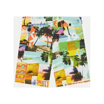 Pánské kraťasy Guess Šortky z materiálu N5GD13 KA6R4 Barevná Regular Fit 4Y