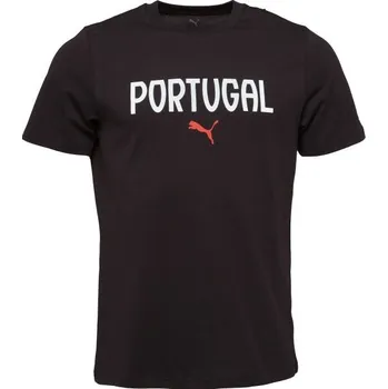 Pánské triko Puma FPF NRGY TEE XXL Černá, Bílá