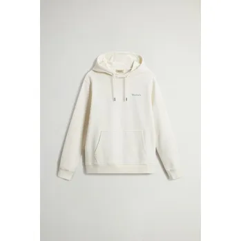 Pánská mikina MIKINA WOOLRICH GRAPHIC HOODIE JET STREAM