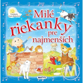 Cizojazyčná kniha Milé riekanky pre najmenších