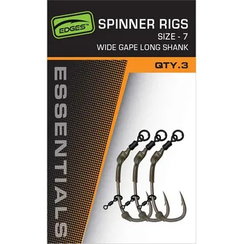 Rybářský háček Fox montáž EDGES™ Spinner Rigs 3 ks Varianta: vel. 4