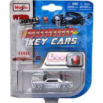 Hračka MAISTO Burnin Key Cars 3 herní set auto kovové vystřelovací s klíčem