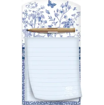 Zápisník Trhací poznámkový blok na zápisky, S MOTÝLKEM, 18x10 cm, 1 kus