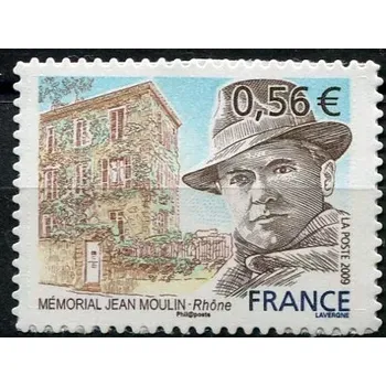 Poštovní známka Post France (2009) MiNr. 4704 ** - Francie - 110. narozeniny Jeana Moulina (samolepka)