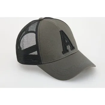 Pokrývka hlavy Reserved - Kšiltovka trucker s&nbsp;nášivkou - zelená - 054CR-87X - 054CR-87X-ONE