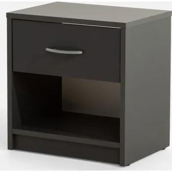 Noční stolek Noční stolek Moli N1S 38 cm grafitový