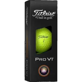 Sport Titleist ball PRO V1 - Yellow (žluté) 3ks 2025