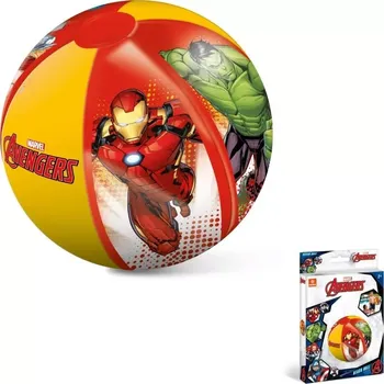 Dětský míč Mondo nafukovací míč do vody Avengers 16305 modro červený