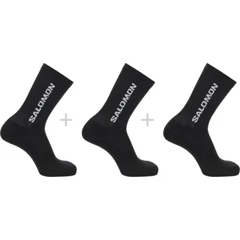 Pánské ponožky Ponožky Salomon Everyday Crew 3-Pack LC2086100 black/black/black 25/26 42-44