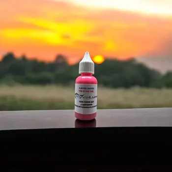 RYVALURES PLASTISOL COLOR FLUO UV PINK 500ML. (BARVA DO TEKUTÉ GUMY UV PINK 500ML.)