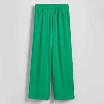 Dámské kalhoty Reserved - Široké kalhoty z modalu - zelená - 1036P-77X - 1036P-77X-XS