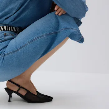 Dámské lodičky Reserved - Síťované lodičky - černý - 463CP-99X - 463CP-99X-37