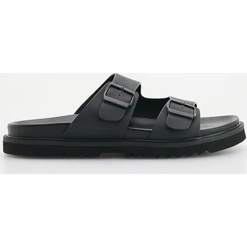 Pánské kalhoty Reserved - Nazouváky se sponami - černý - 246CR-99X - 246CR-99X-44