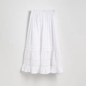 Dámská sukně Reserved - LADIES` SKIRT - tělová - YJ801-02X - YJ801-02X-XL