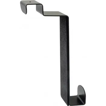 Věšák usporadejto.cz Háček na dveře z vnitřní strany, DOORHOOK - černý