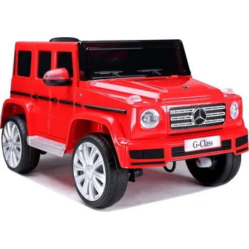 Dětské elektrovozidlo LEAN CARS Elektrické Ride-On auto Mercedes G500 Red
