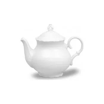Konvice na čaj Thun Rulak Zettlitz Čajová konvice, bílý porcelán, 1,2 l, Ophelia, Thun RZ