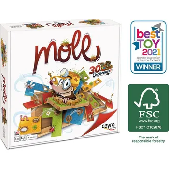 Cestovní hra Cayro Logická hra MOLE (Krtek)