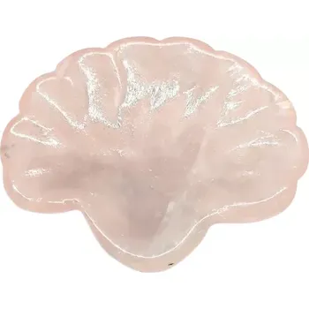 Růženínová miska ve tvaru mušle 147 g (8,5 x 7 cm)