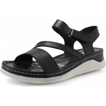 Dámské sandále DÁMSKÉ SANDÁLY WILD 022-05-6102IBLACK ČERNÁ Barva: Černá, Velikost: 39