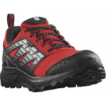 Pánská běžecká obuv Trailové běžecké boty Salomon WANDER GTX Gore-tex Fiery Red/Black/White L47148600 25/26 42