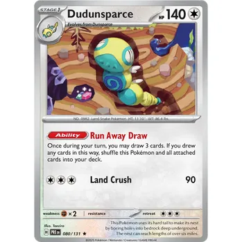 Sběratelská karetní hra Pokémon TCG Dudunsparce 080/131 - Reverse Holo