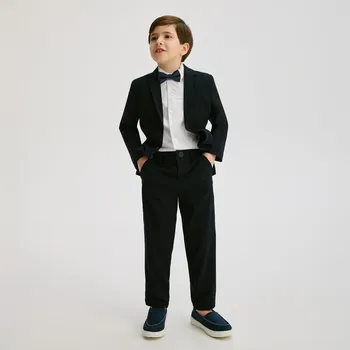 Chlapecké kalhoty Reserved - Elegantní kalhoty regular - tmavomodrá - 026CI-59X - 026CI-59X-146