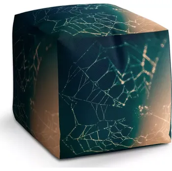 Taburet Taburet Kostka Pavučina: 40x40x40 cm - Sablio