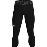 Pánské kompresní 3/4 legíny Under Armour HG ARMOUR 3/4 LEGGINGS černé 1361588-001 - S | UK 6 | US 6,5