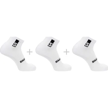 Pánské ponožky Ponožky Salomon Everyday Ankle 3-Pack LC2086500 white/white/white 25/26 36-38