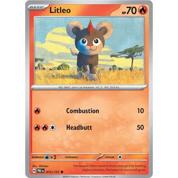 Sběratelská karetní hra Pokémon TCG Litleo 015/131