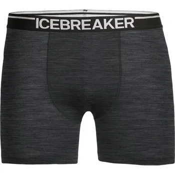 Pánské spodní prádlo Pánské boxerky Icebreaker Mens Anatomica Boxers Velikost: L / Barva: šedá
