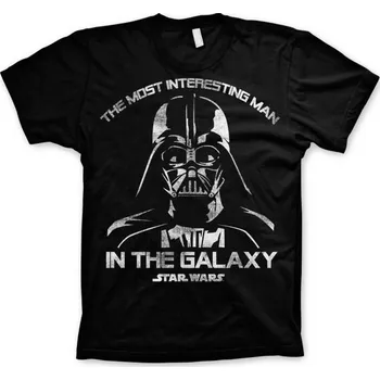 Pánské tričko Funko | Pánské tričko Darth Vader Galaxy černé - L / Černá