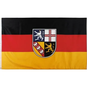 Vlajka MFH Vlajka Sársko, polyester, 90 x 150 cm