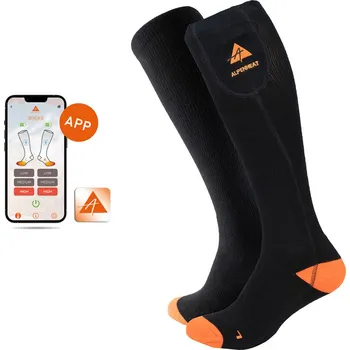 Pánské oblečení Vyhřívané ponožky Alpenheat Fire-Socks ovládání přes aplikaci S