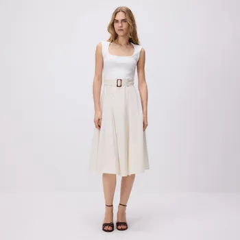 Dámské šaty Reserved - Midi šaty s&nbsp;páskem - vícebarevná - 553EN-MLC - 553EN-MLC-S