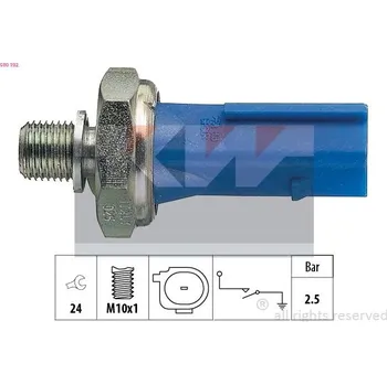 Olejový tlakový spínač KW 500 192