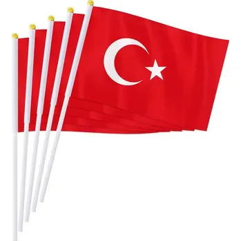 Vlajka WARAGOD Mávající vlajka 30 x 40 cm, Turecko